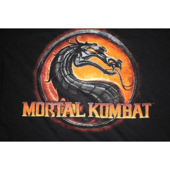 Vintage Mortal Kombat Black T-Shirt - Size XL - Picture 3 of 6